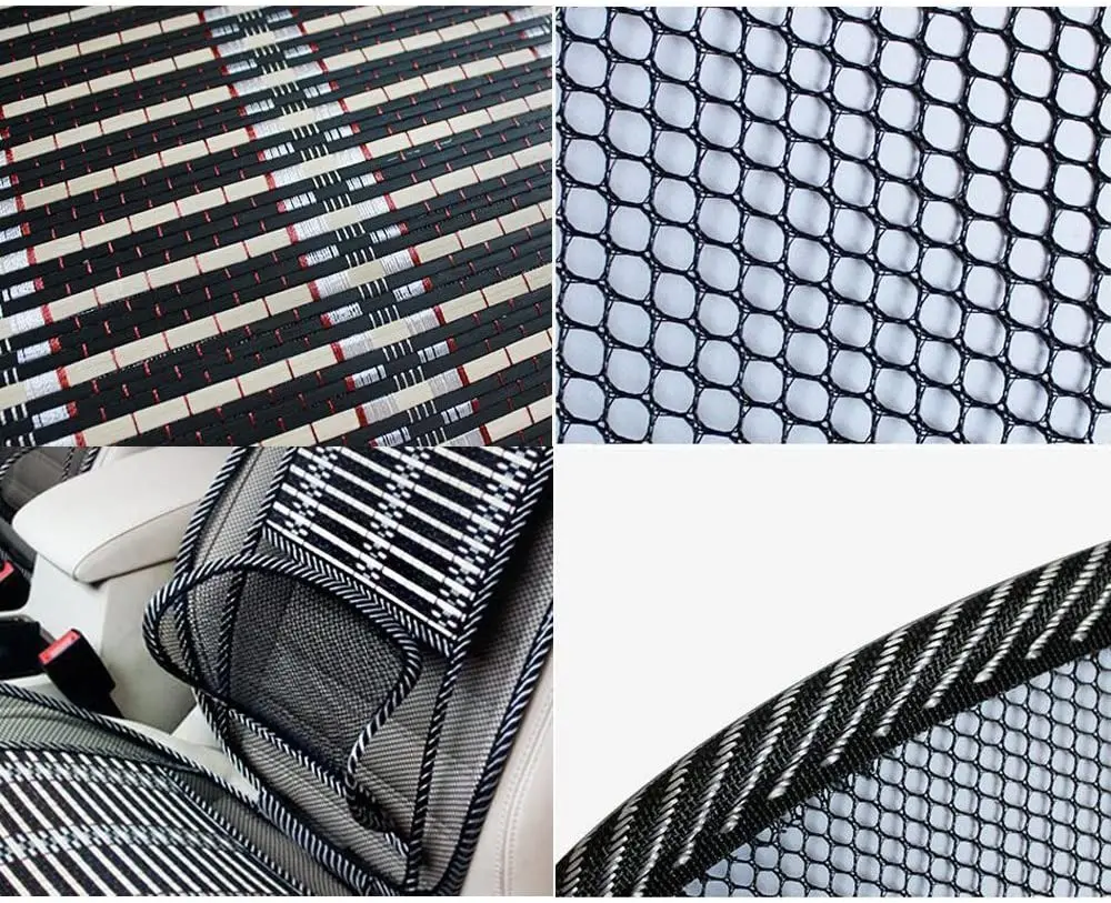 Car Seat Cushion Car Cushion Summer Lumbar Cushion General Massage Breathable Steel Wire Cooling Pad