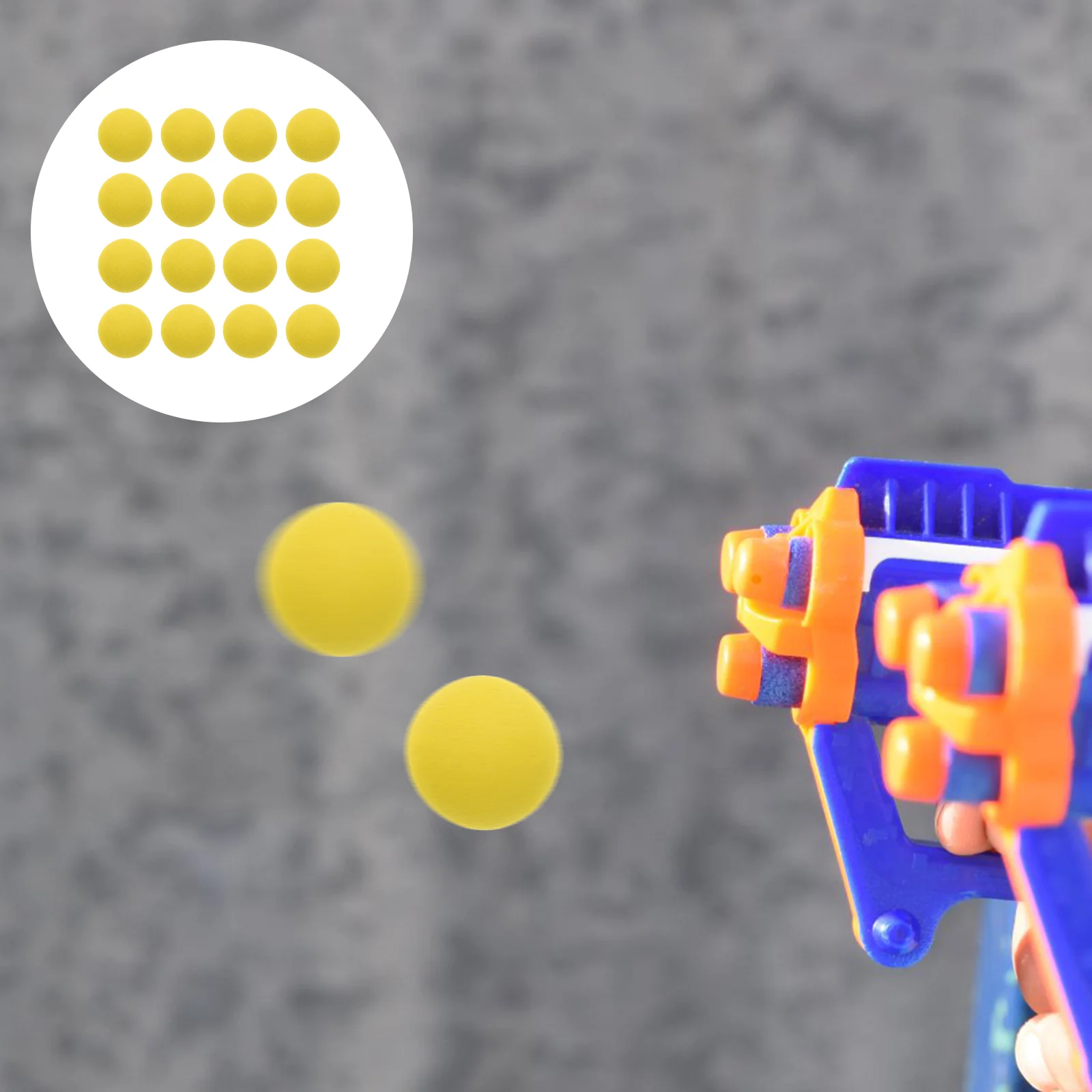 

24 Pcs Hit Me Duck Kids Ball Toys Pet Balls Plaything Children's Particles Stress Reliever EVA Accessories Foam Squishy for