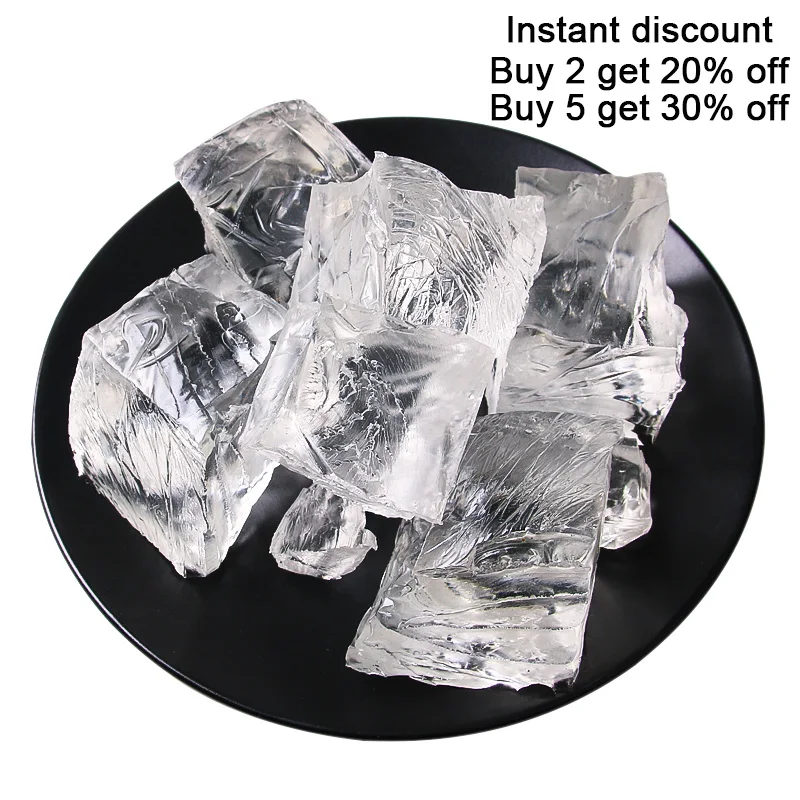 1000g Transparent Jelly Wax Candle Raw Material Diy Crystal Candle Cup