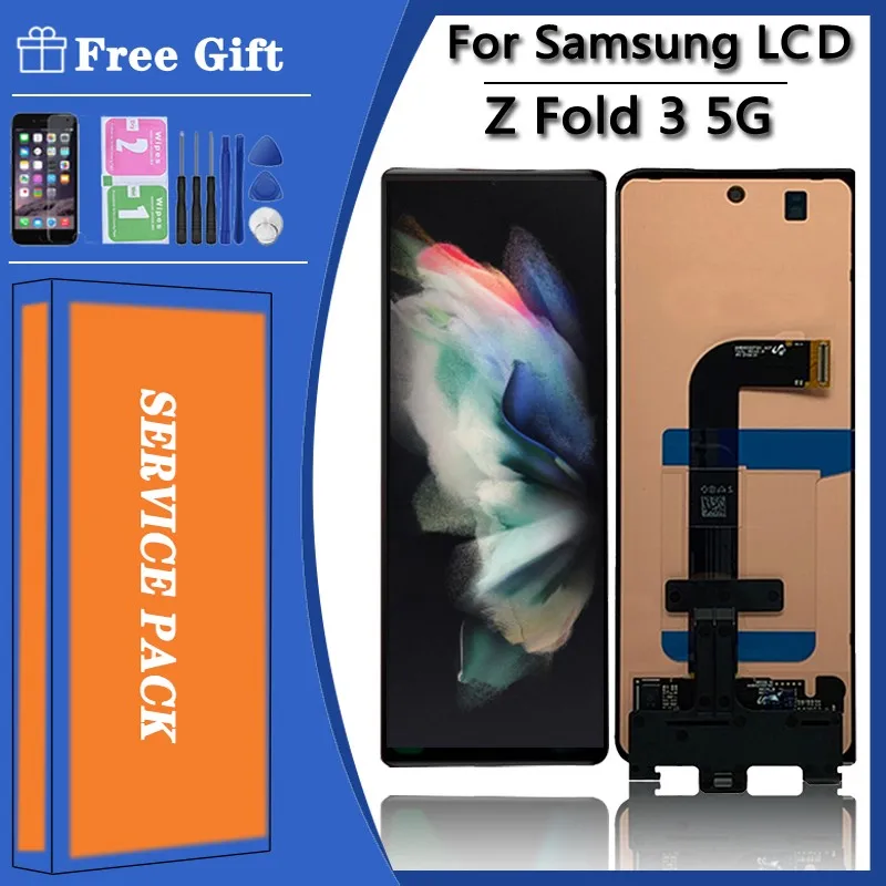 New For Samsung  Z Fold3 Z Fold 3 5G Display F9260 F926B F926U Pantalla Lcd Touch Panel Screen Digitizer Assembly