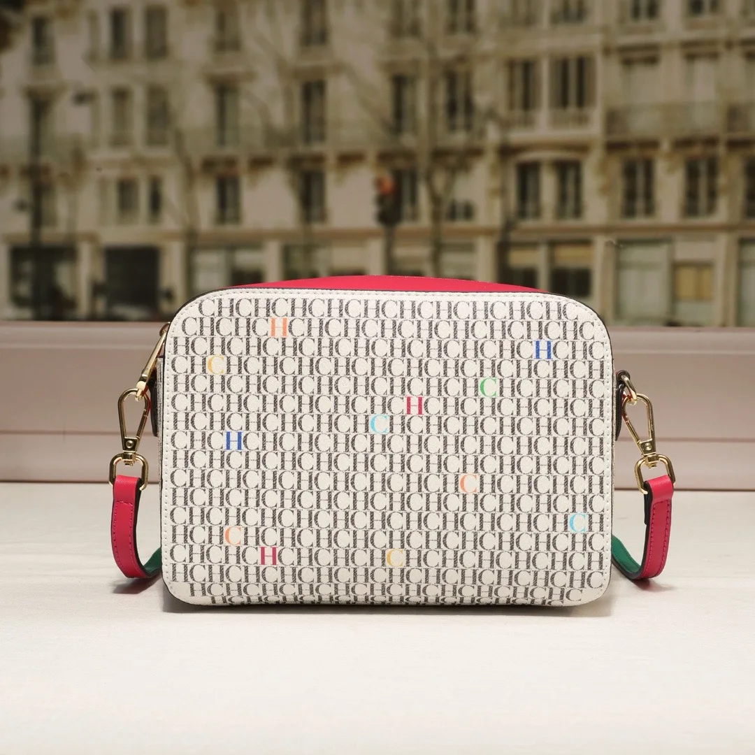 CILMI HARVILL CHHC 2022 Hot Selling Women's Square Bag Small Portable Leather Material Multicolor Choice Metal Zipper High-end