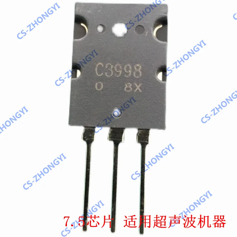 5PCS 2SC3998 High power Transistor Parameter Specification ultrasonic welding Triode TO-3PL transformer characteristic tester load and no load parameter measurement high precision test equipment