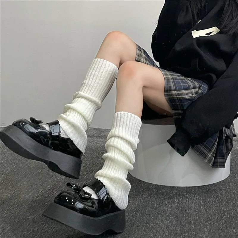 Autumn and Winter Children Knee High Socks children knee high socks Princess Comfortable Warm Simple Fashion All-match Girls 40CM Leg Set Calf Socks