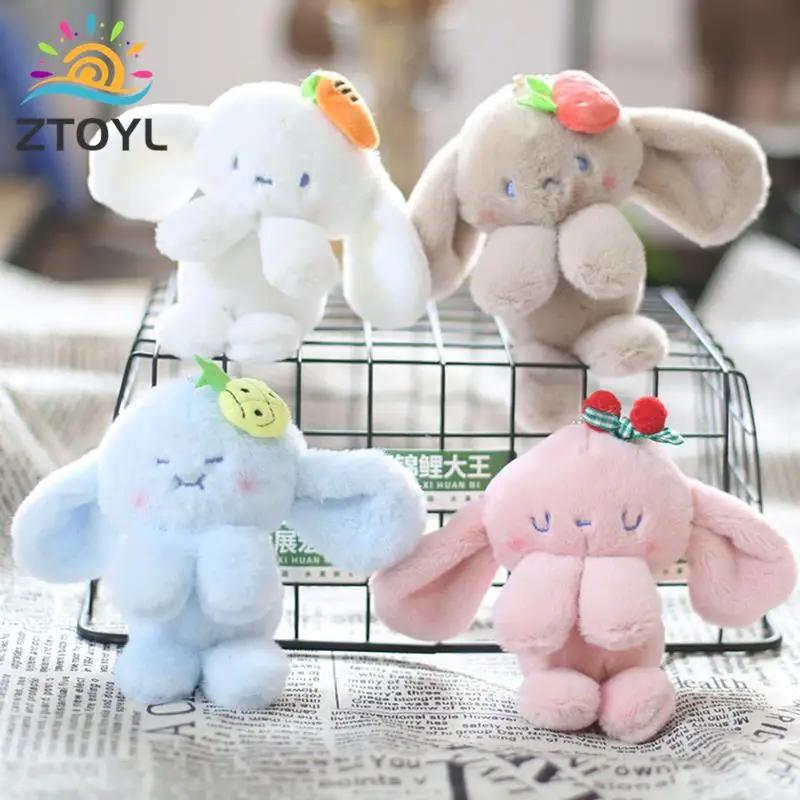 

1Pc 15cm Rabbit Plush Keychains Cartoon Stuffed Animals Plush Doll Anime Plush Radish Pendant Plushie Girls Doll Toys Kids Gifts