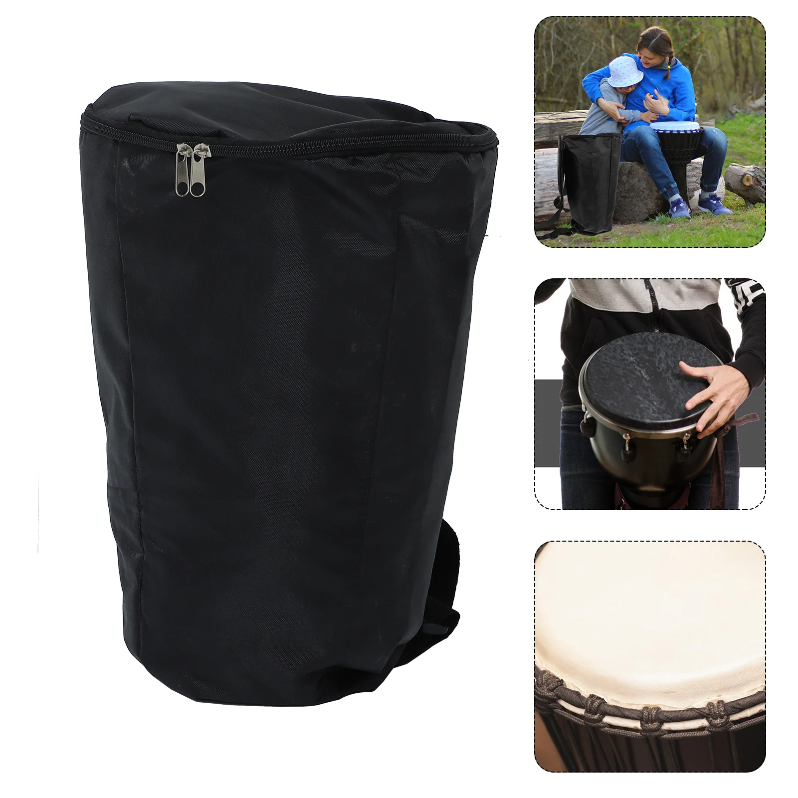 

African Drum Kit Storage Bag Container Handbag Clothes Bags Waterproof Backpack Carrying Oxford Musical Instrument