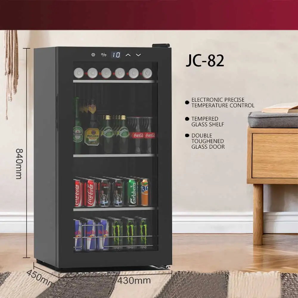 Household mini refrigerator single door cold storage crisper constant temperature wine display cabinet