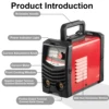 Stick Welder 300A, High Frequency 110v/220v Dual Voltage Stick/Arc Welder LED Digital Display Welding Machine 5