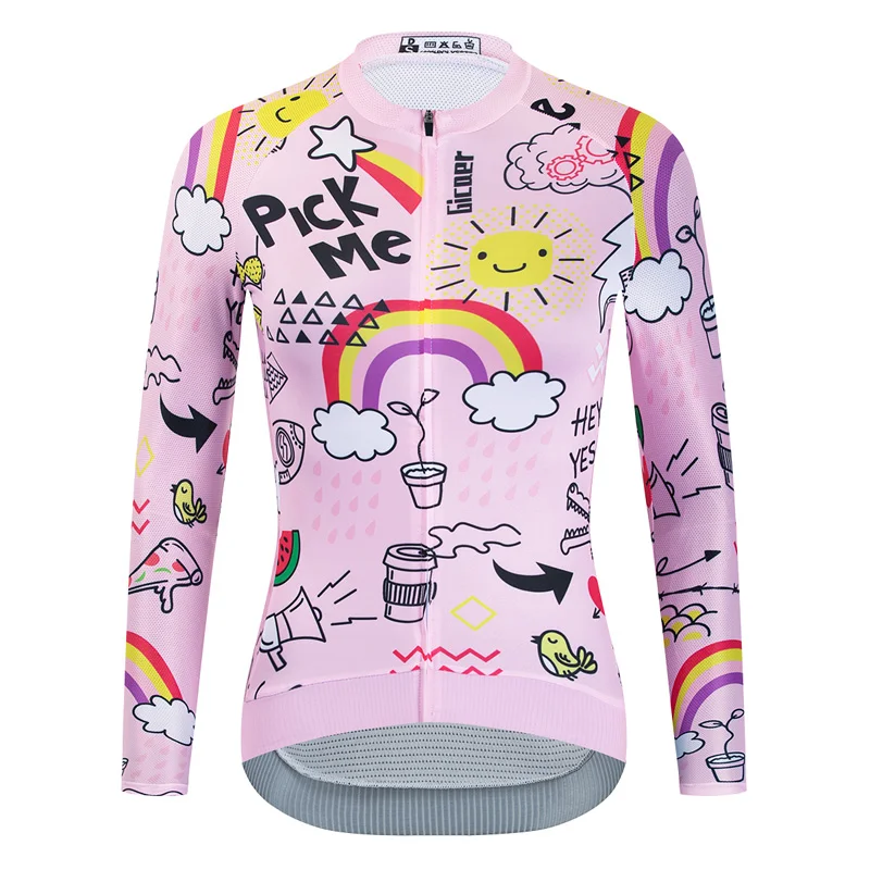 thumbnail image 1 of Maillot de ciclismo para mujer, ropa ligera de verano para ciclismo, ropa de ciclismo de montaña de secado rápido para mujer, 1 of 5