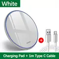 White with cable