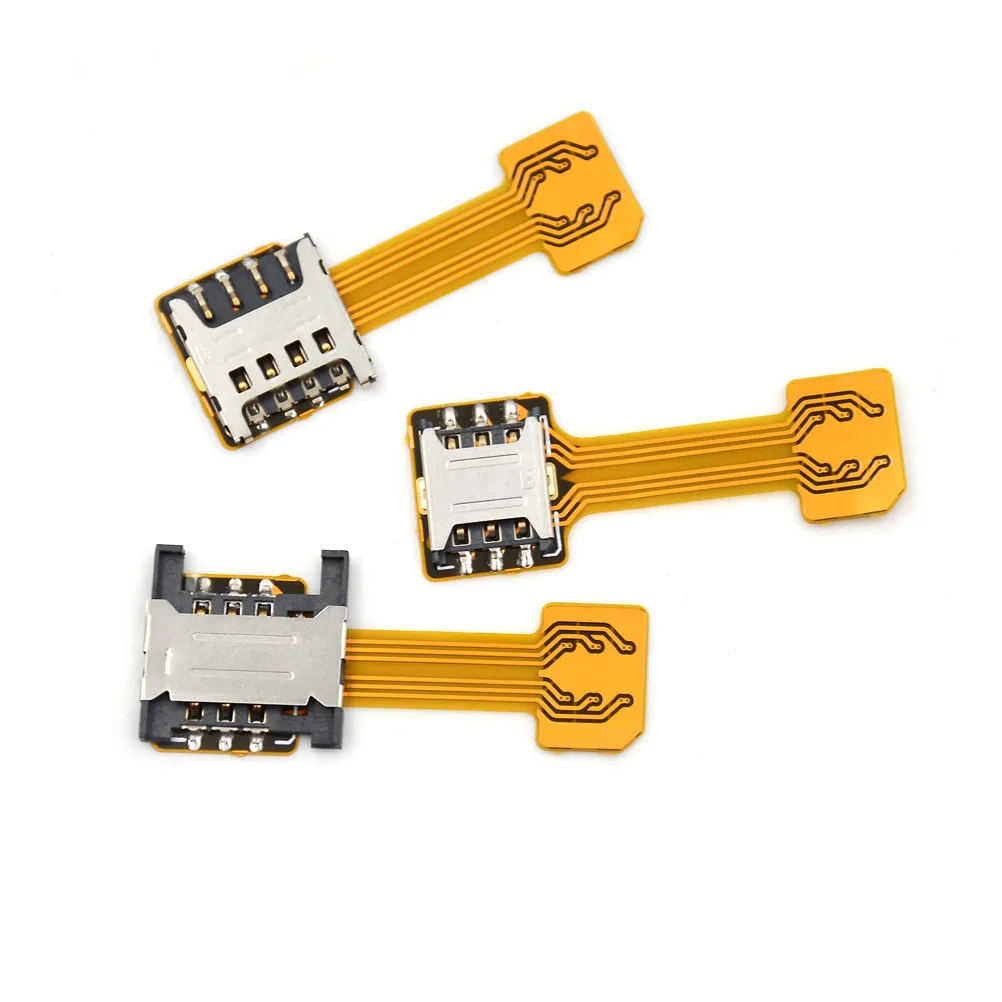 Hybrid Dual Sim Card and Micro SD Extension Adapter