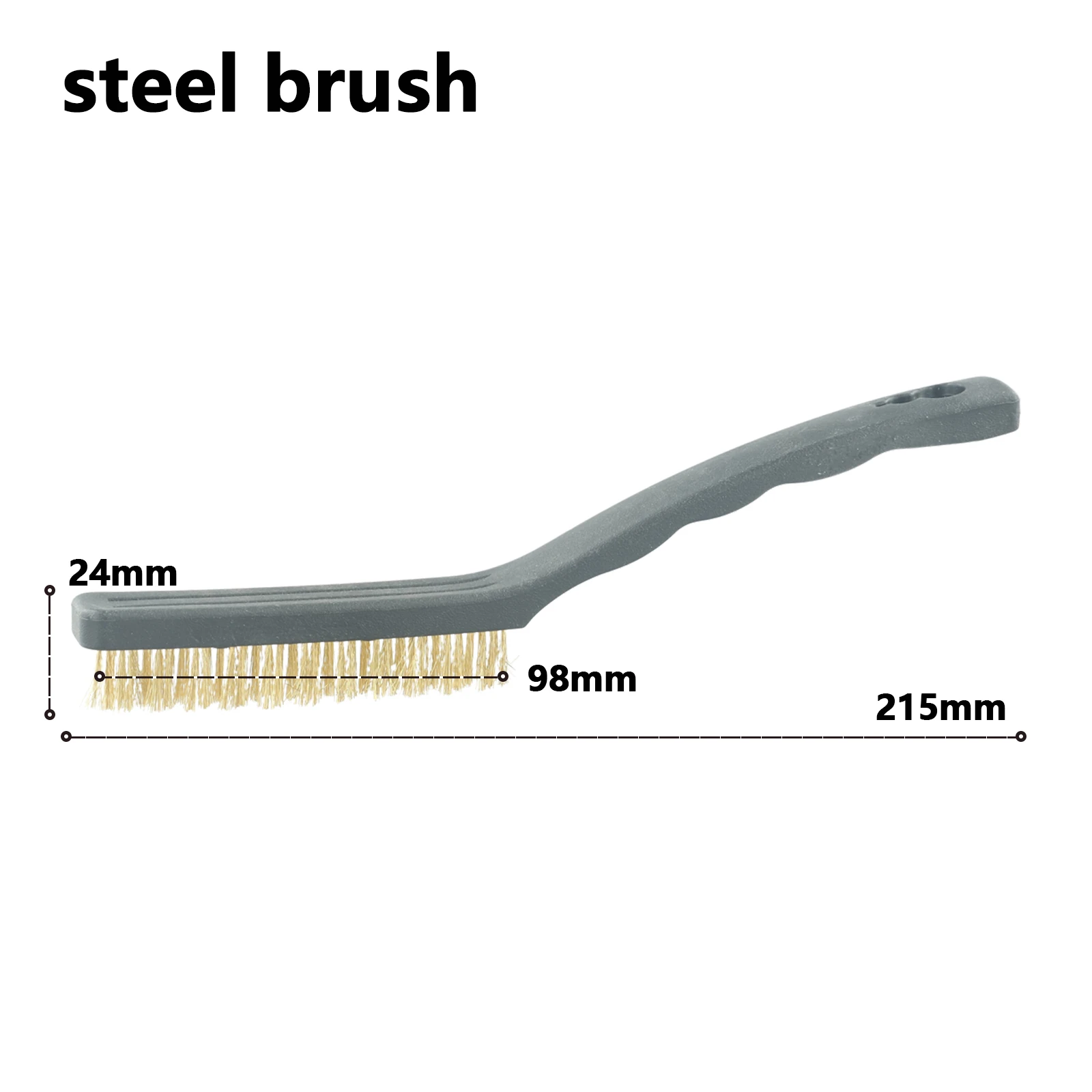 

Mini Wire Brush Brass Nylon & Steel Brushes Rust Remover Cleaning Polish Grinder Tool Accessories Herramientas Sharpener
