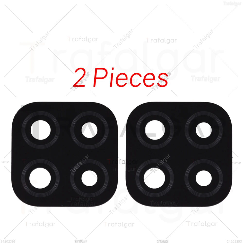 Phone Camera Lens Rear Back Camera Glass Lens For Xiaomi Redmi 9C M2006C3MG M2006C3MT Replacement With Adhesive Sticker