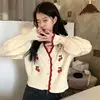 Women's Hollow out Knitted Sweater Coat Thin ort Sve Long Sve Spring Autumn Gentle Sle Faionable Ladies' Top