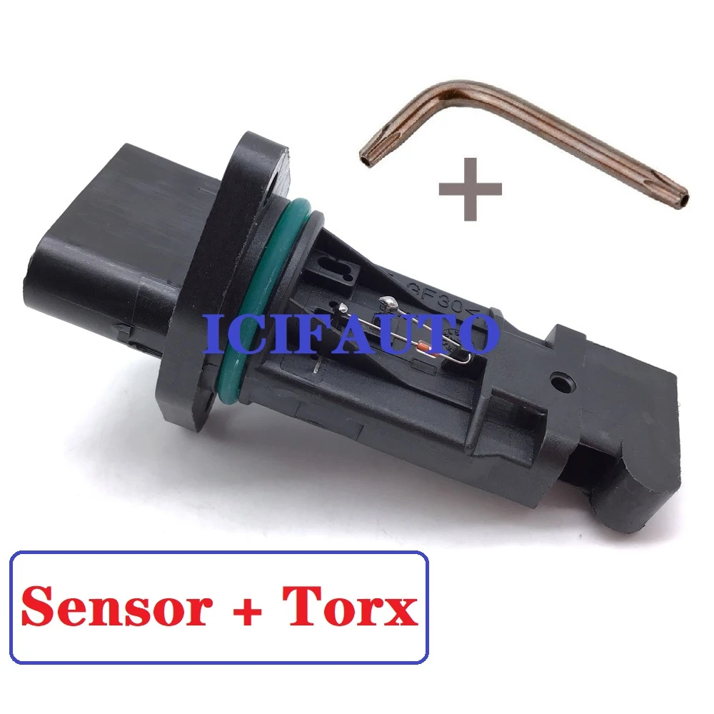 Insert Mass Air Flow Meter Maf Sensor + Torx For Bmw E46 E39 318d 320d