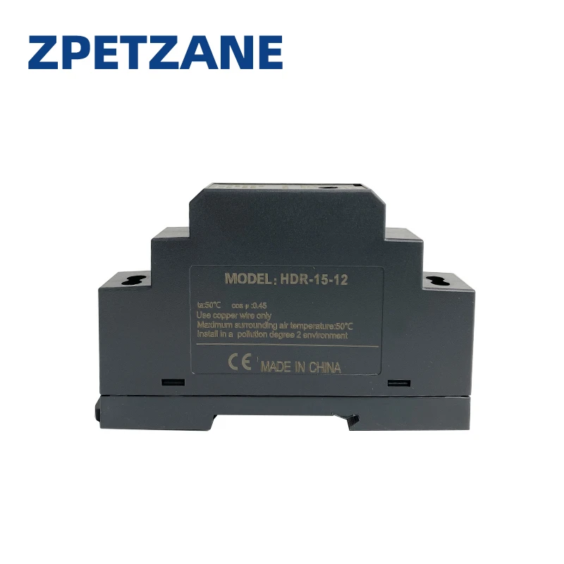 HDR-15W 초슬림 산업용 스위치 전원 공급 장치, 5V, 12V, 15V, 24V, 48V, SMPS, 110V, 220V AC-DC DIN 레일 설치