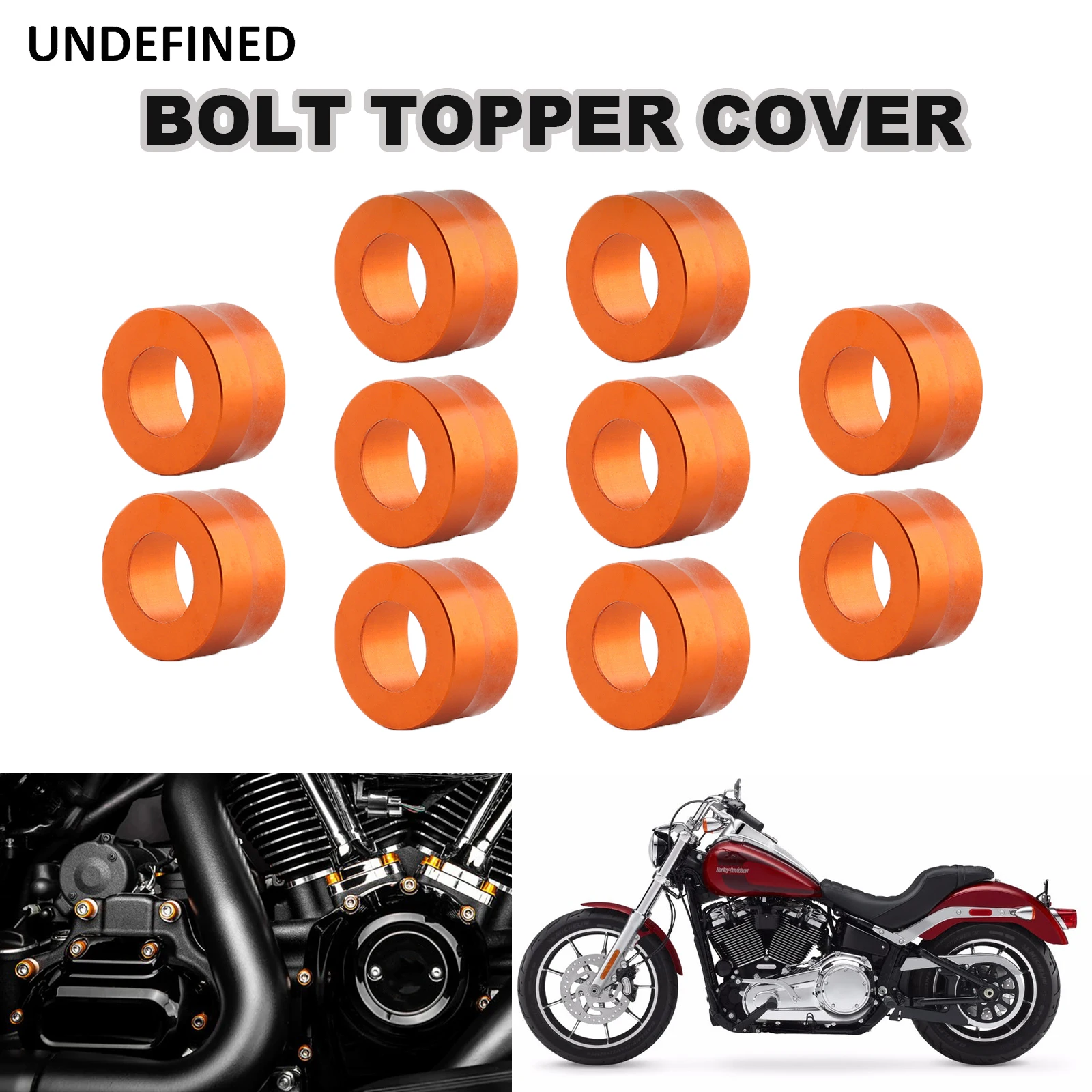 

Motorcycle Bolt Covers Schrauben Topper Head Caps For Harley Twin Cam Touring Street Glide Sportster XL 883 1200 Dyna Softail