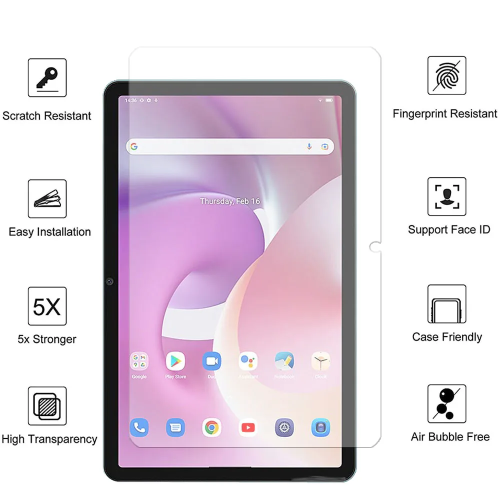 2PCS forBlackview Mega 1 2024 11.5'' Tempered glass screen protector 11.5-inch tablet protective film HD clear 4