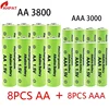 1.5V AA + AAA NI MH  AA Battery AAA Alkaline 3800-3000mah For Torch Toys Clock MP3 Player Replace Ni-Mh Battery 5