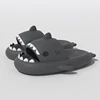 Cute Gradient Shark Slippers Women Men Outside Sandals Indoor Slides Couples Summer Shoes Parents Kids Soft EVA Beach Flip Flops 6