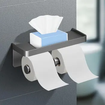 Toilet Paper Holder Shelf 1