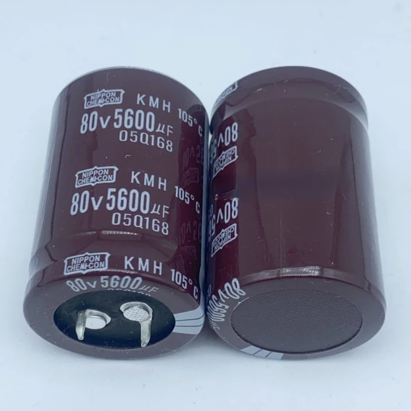 80v5600uf electrolytic capacitor 105 degrees power amplifier audio filtering fever capacitor NIPPON CHEMI-CON 1pcs