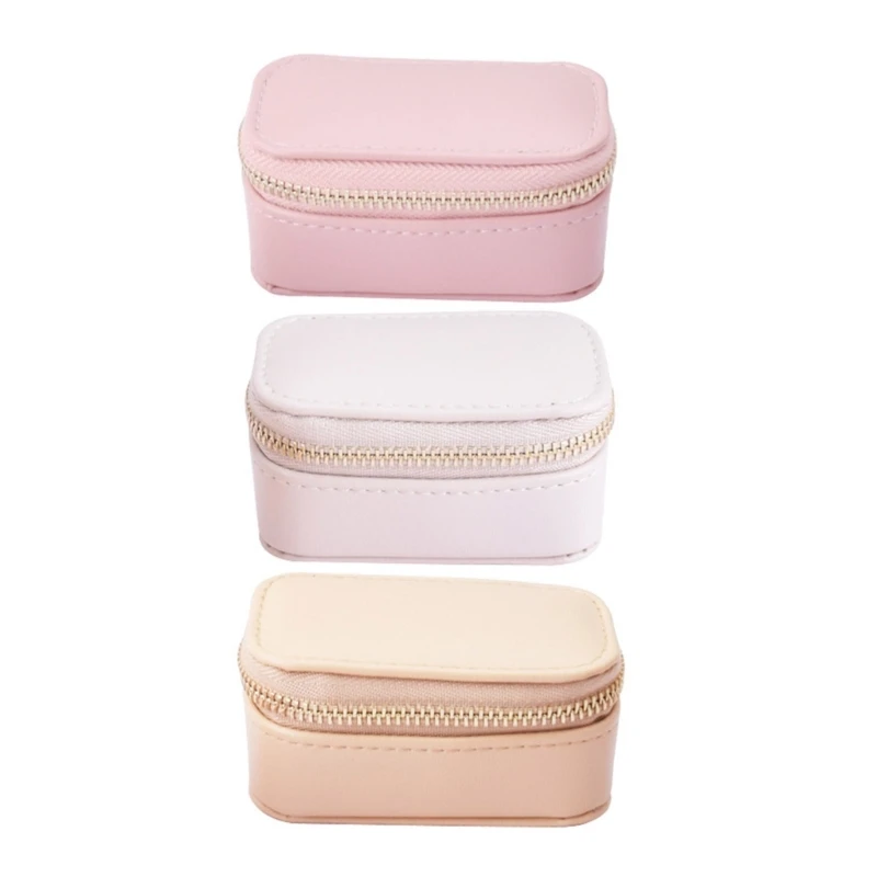 

Jewelry Storage Case Travel Portable Jewelry Elegant Earrings Necklace Jewelry Storage Box Drop shipping