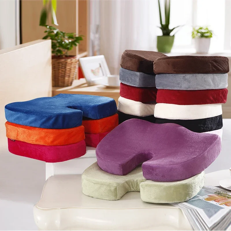 2015 HOT sale Fashion Memory Foam Back Ache Pain Office Chair Orthopedic Seat Solution Cushion high quality