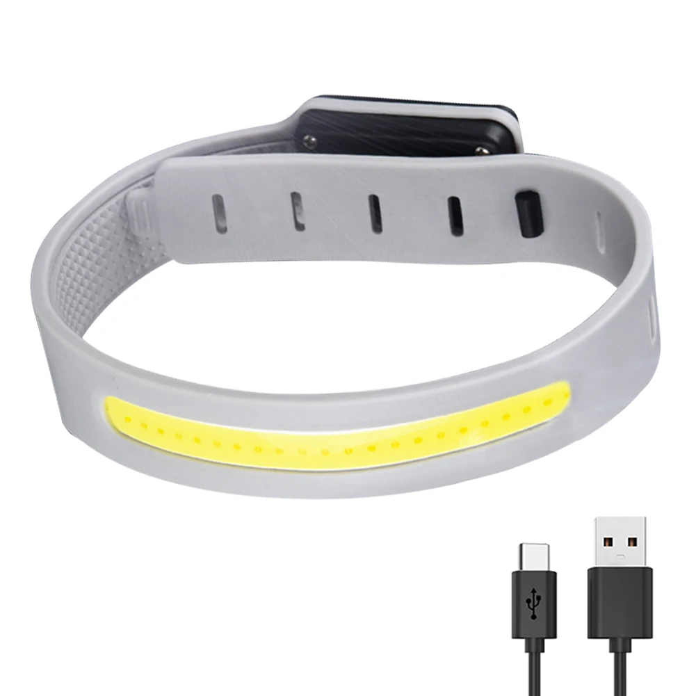 Description Picture 5 of itemCOB LED Armband Light 350mAh 500LM Night Running Hiking Camping Light Type-C USB Rechargeable IPX4 Waterproof Flashlight Lantern