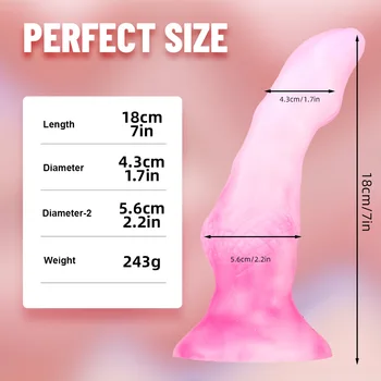 Huge Penis Adult Realistic Monste Dildo Rainbow For Lesbian Suction Cup Female Masturbation Fake Dick Tool SM Anal Sex Toys 2