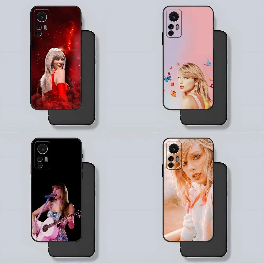 T-Taylor-Swift M-Midnight Phone Case For Xiaomi 13 12 11 9T 11T 9Se 11I Lite Ultra Note10 Poco F3 M4 Gt Pro Cover