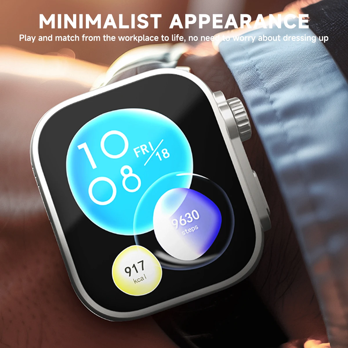 Ultra Screen Protector and PC Case + Glass Accessories for Huawei Watch Fit 3 Smartwatch