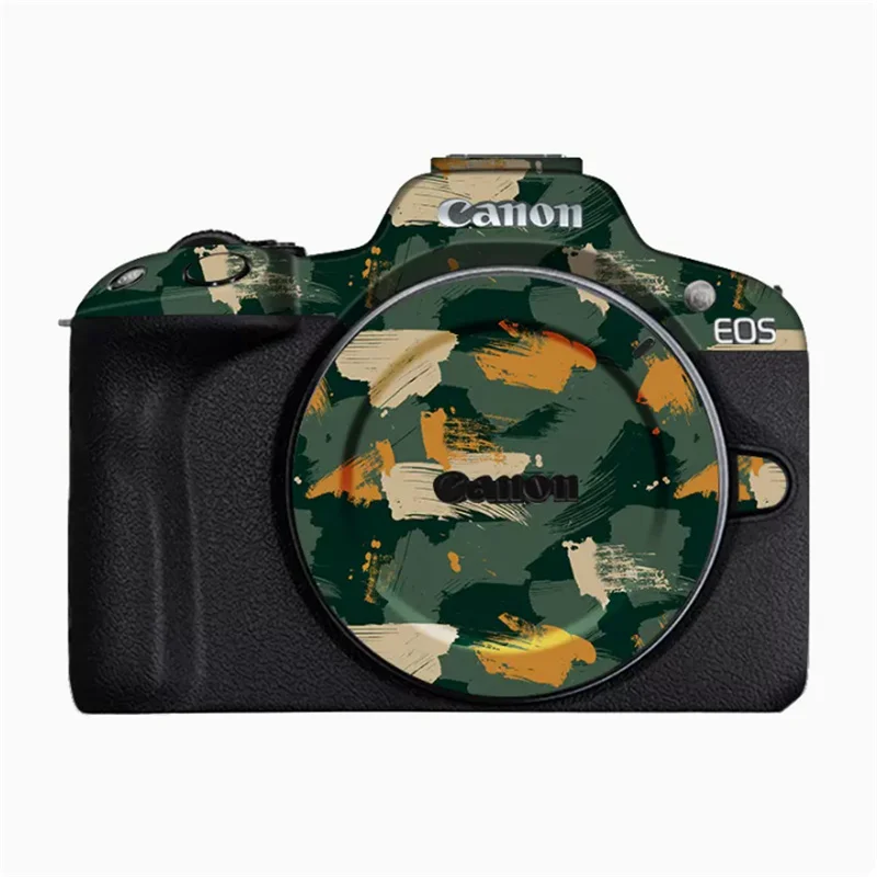 Decal Skin Vinyl Wrap Film Mirrorless Camera Body Protective Sticker Protector Coat For Canon R50 EOS EOSR50