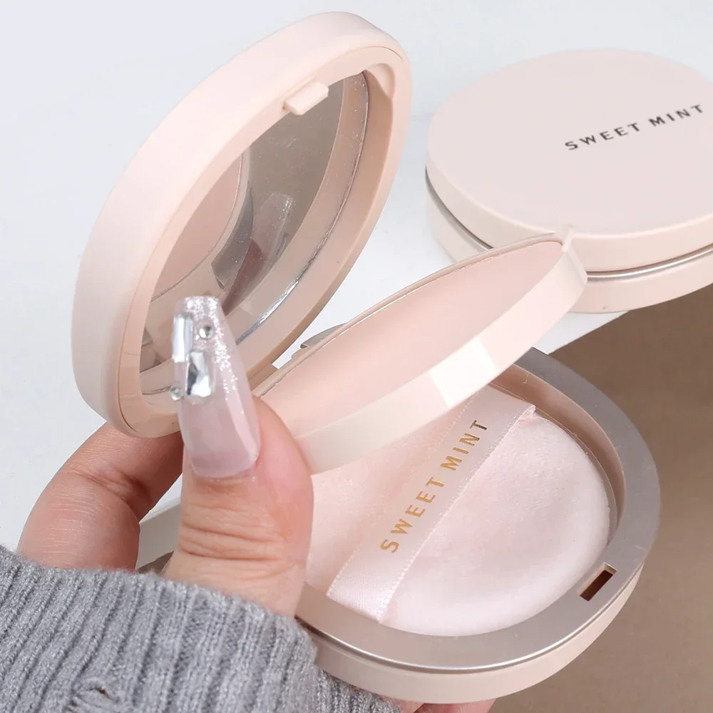 Pressed Powder Waterproof Transparent Brighten Oil Control Concealer Lasting Natural Face Makeup