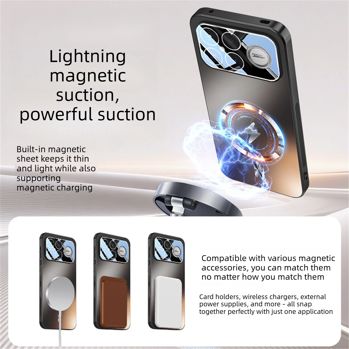 Advanced Magnetic All-Inclusive Case with Wireless Charging