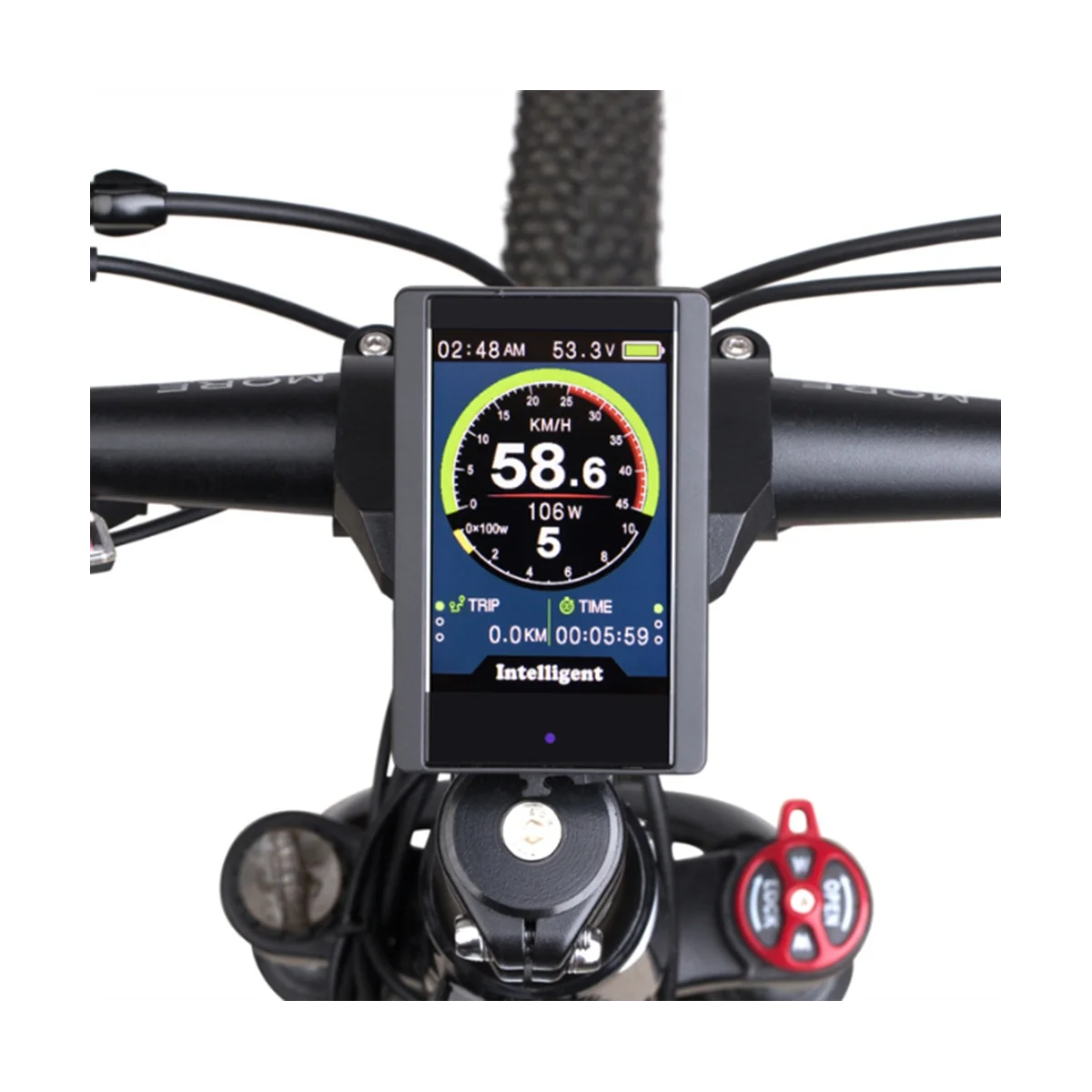 Screen Display Speedometer P850C 9-Level Assist for Bafang Electric Bicycle BBS01B BBS02B BBSHD