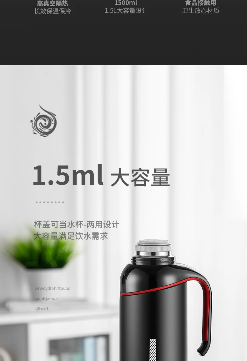 Insulated Hot Water Bottle Coffee Vacuum Green Tea Insulation Thermos Pot  Flask Stainless Steel Garrafa Termica De Cafe Thermos - AliExpress