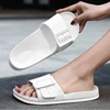 Comwarm Women Summer Flats Slippers New Fashion Beach Flip Flops With Adjustable Buckle Non-slip House Bath Slides Flats Sandals 6