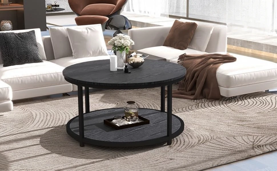 round coffee table