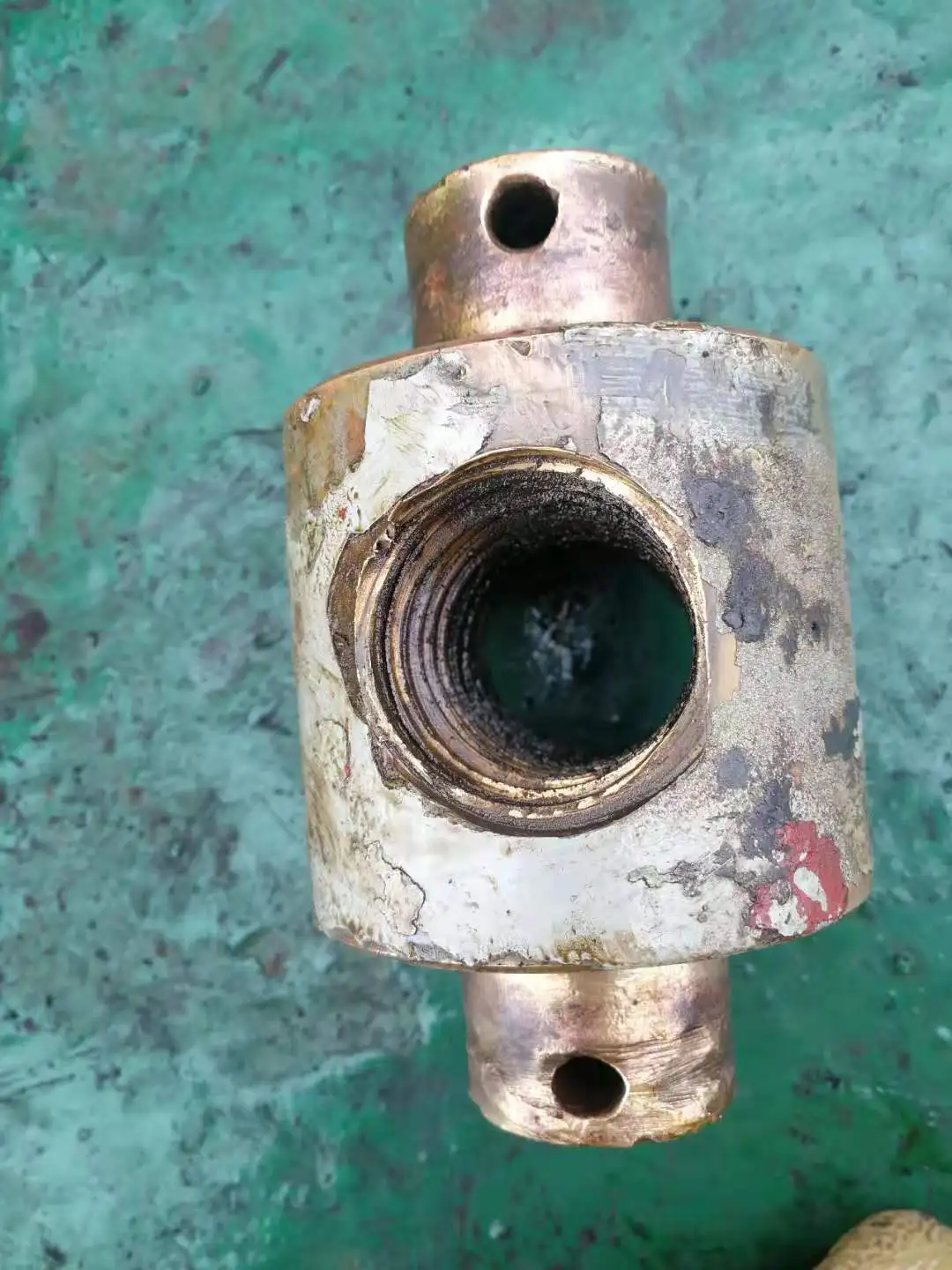 

Locking copper nut for brake pad of marine ship anchor cable machine