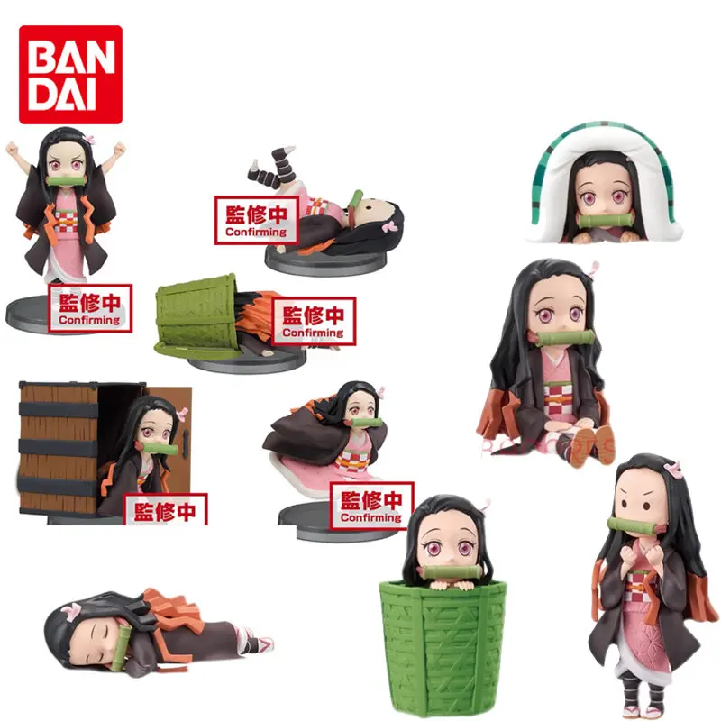 

Bandai Original Banpresto Demon Slayer WCF Kamado Nezuko Vol.1 Vol.2 Kawaii Anime Action Figures Toys for Boys Girls Kids Gift