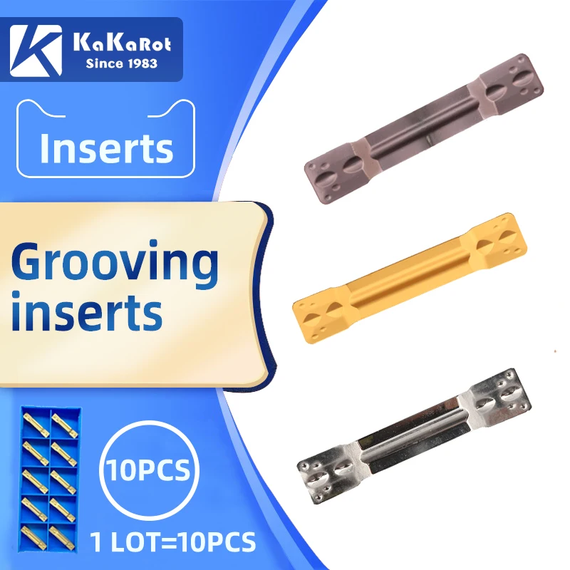 Grooving Tool KaKarot MGIVR MGIVR2520 MGIVR3125 MGMN Carbide Inserts MGIVR/L Straight Shank Internal Turning Tool Lathe Bar