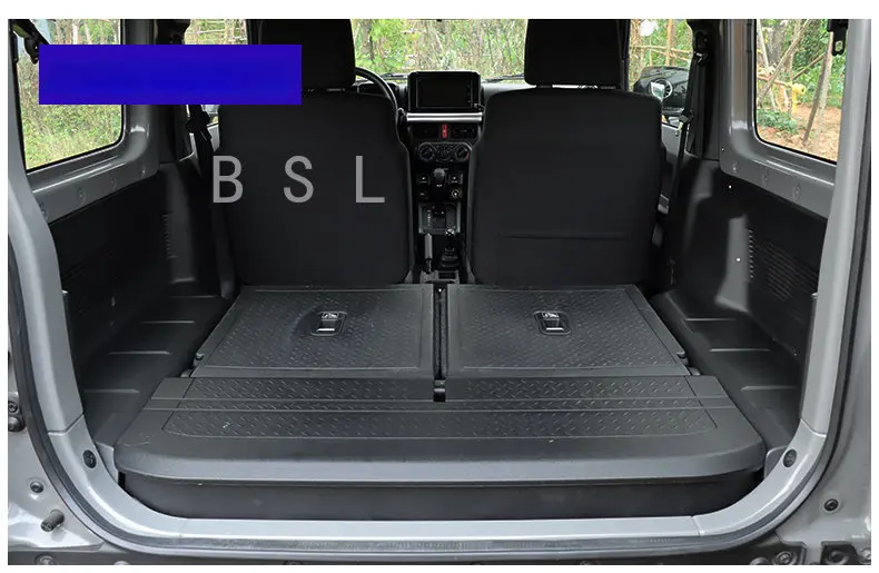 RUIYA Jimny JB64W/JB74W Kofferraumwanne Kofferraummatte Schalenmatte  Angepasst Cargo Liner hinten【Schwarzer】 : : Auto & Motorrad