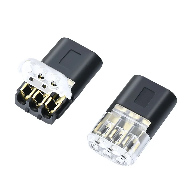 3Pin Way Plug Electrical Connector Car Wire Cable Strip Terminal Connection