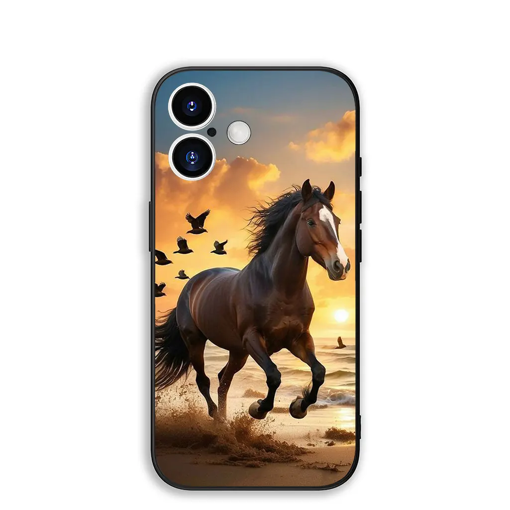 Running Wild and Free Horse Protective Phone Case Cover