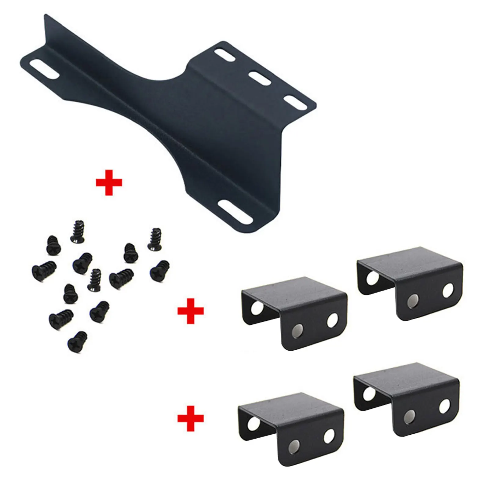 

Metal Cooling Easy Install Mount Rack 12cm 14cm Durable DIY Black PCI Slot Fan Bracket Accessories For Video Card Practical