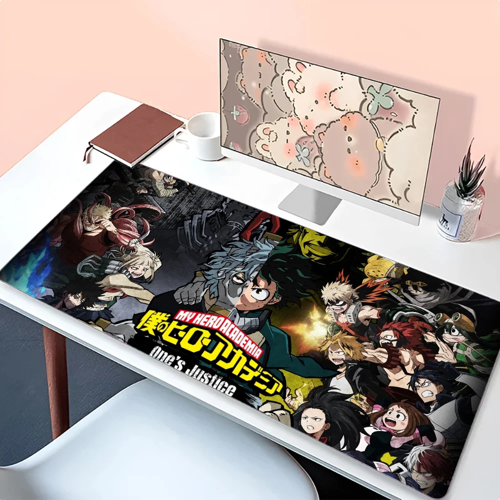 1pc-Anime My Hero Floor Mat Mouse Mat Desk Mat With Pad Gaming Accessories Prime Gaming XXL Keyboard Pad Padding Mat 3