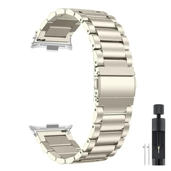 Stainless Steel Metal Strap Replacement Band - Redmi Watch 4 (Starlight)