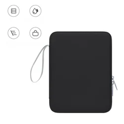 Waterproof Zipper Pouch Handbag Sleeve Case (Black)