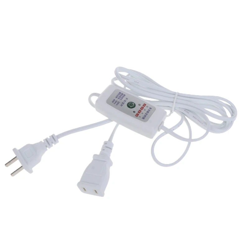 Universal 110V 220V 60W Remote Power Cord 2-12 Hour Timers Cable Fan Lamp