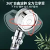 Universal Adaptation Propeller Shower Head High Preassure Rainfall Spray Water Saving Turbo Fan Showerhead Bathroom Accessories 5